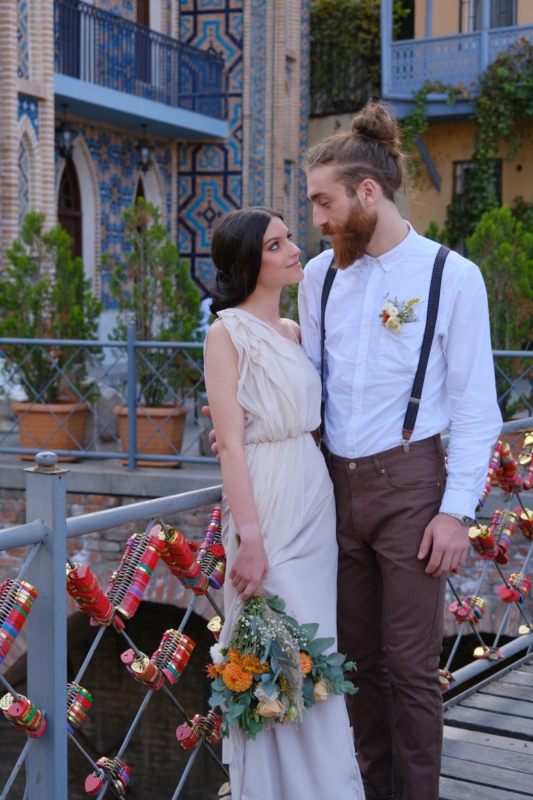 old tbilisi wedding photos