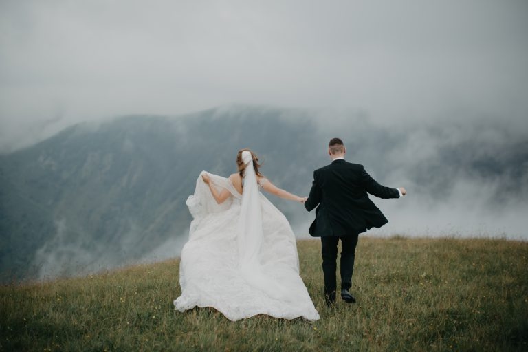 wedding in mountains